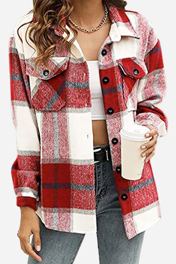 Plaid Red / 2XL