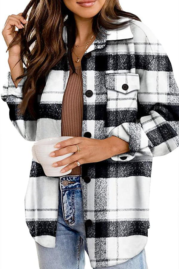 Plaid Black / 2XL
