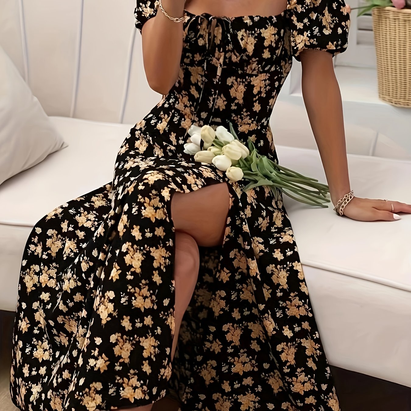 Yellow Flower / XL