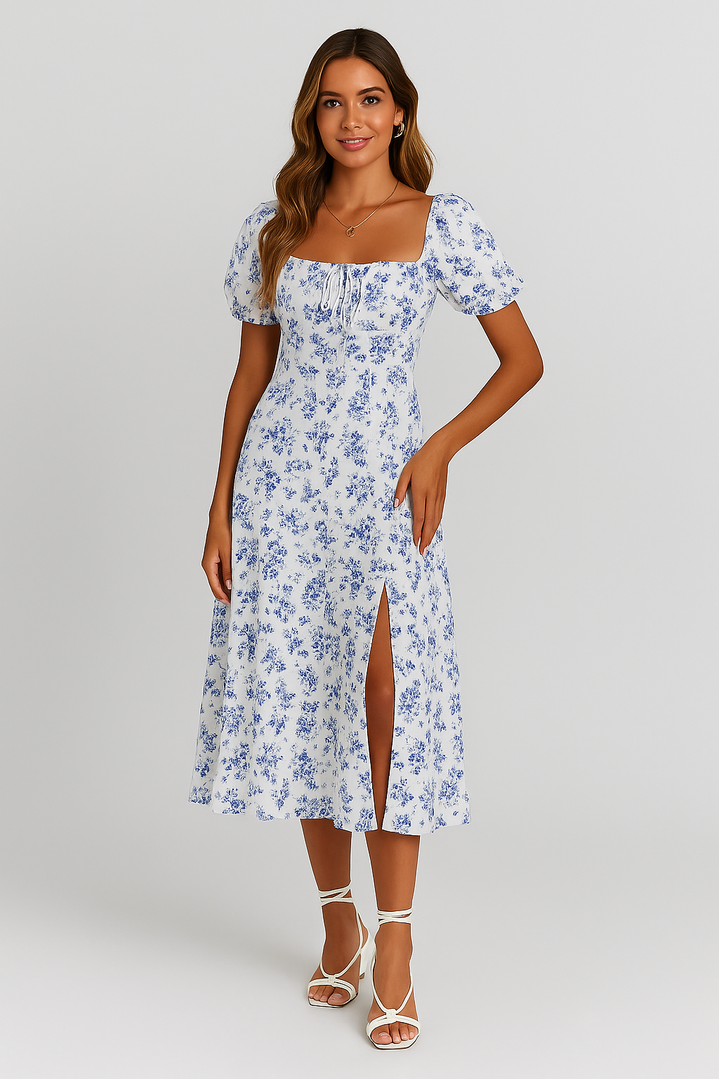 Blue Flower / XL