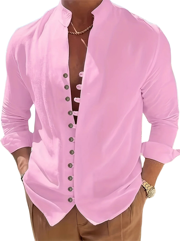 Varel | Lightweight Long Sleeve Cotton Shirt