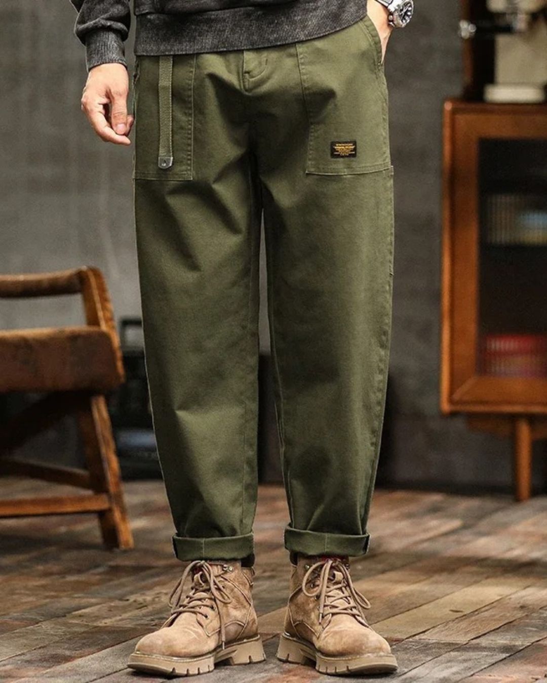 Olive green / 38