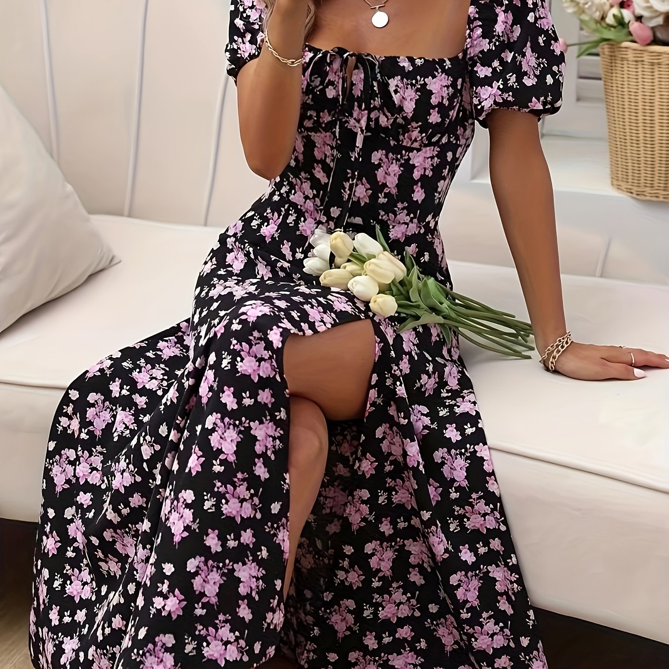 Pink Flower / XL
