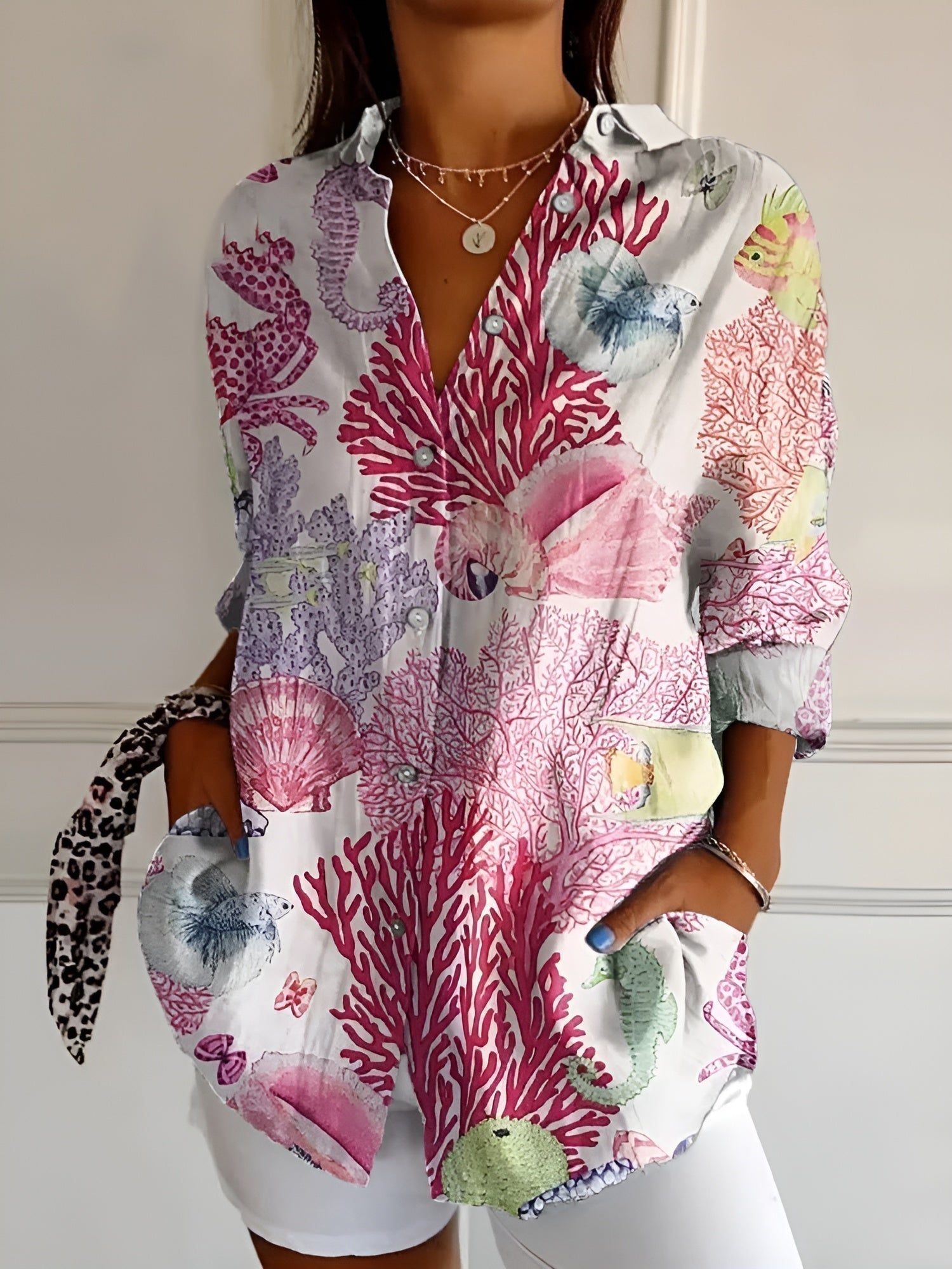 Pink Sea Life / 4XL
